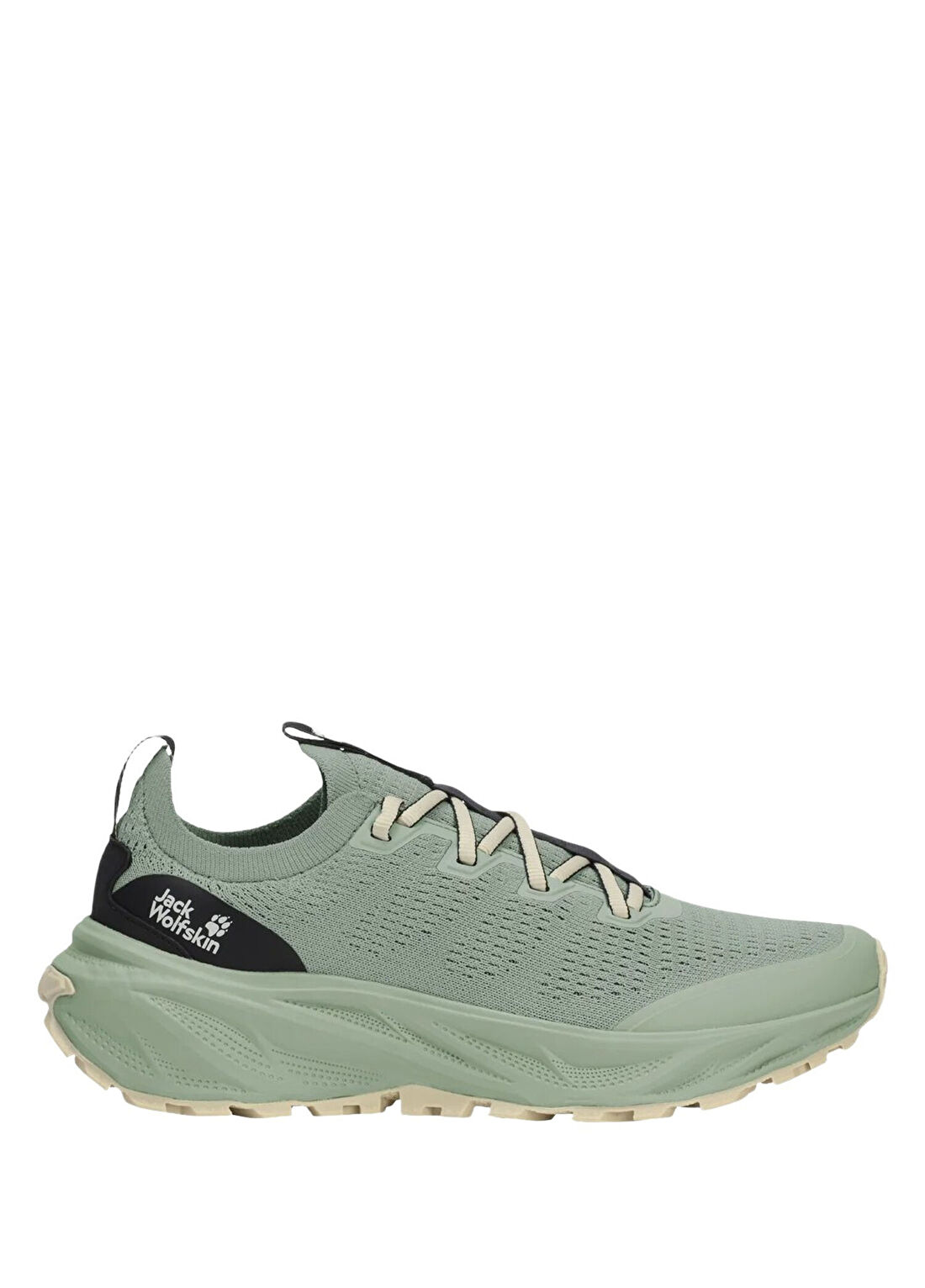 Jack Wolfskin Ps Trail Knit Low Yeşil Kadın Outdoor Ayakkabı