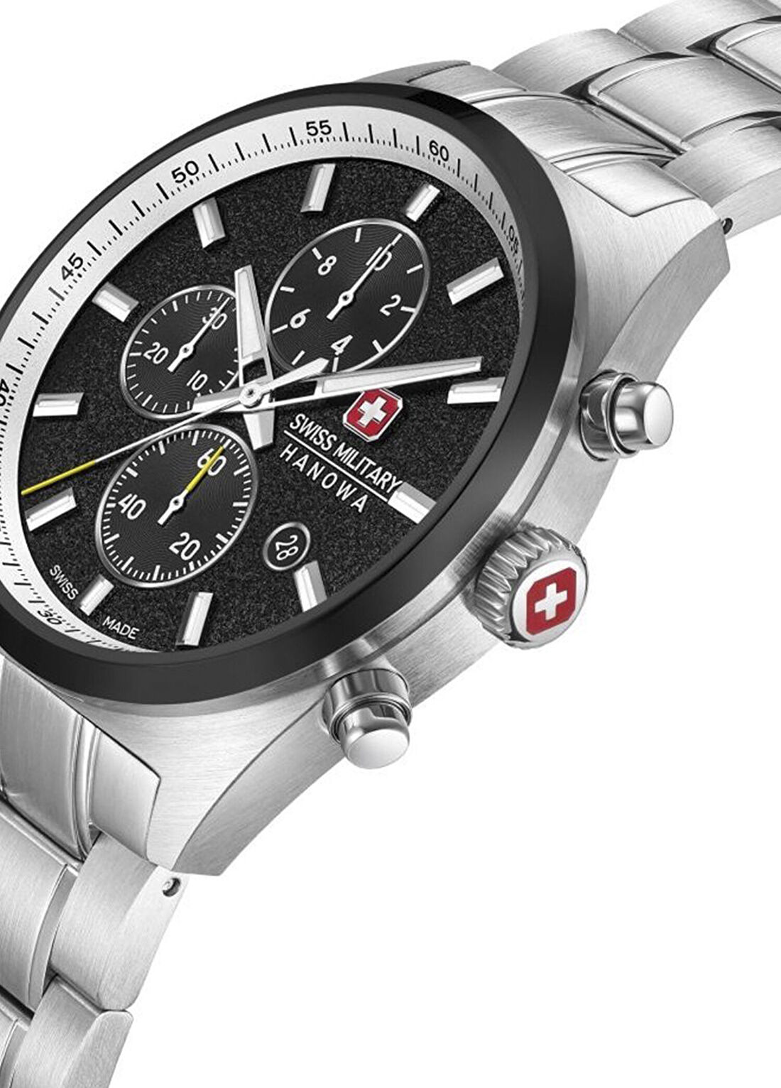 Swiss Military Storm Hanowa SMWGI0007801 Gri Çelik Erkek Kol Saati görsel 2