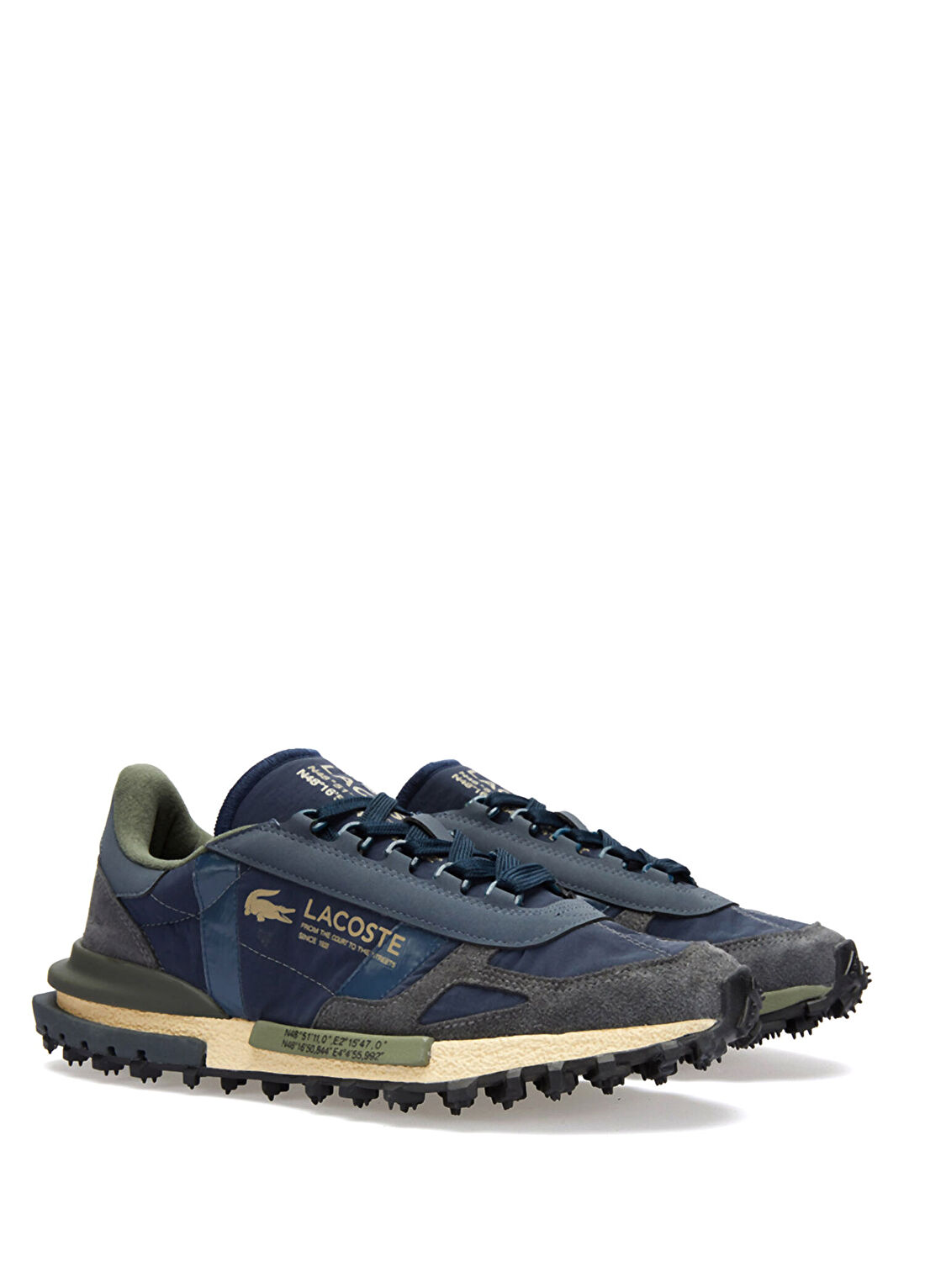 Lacoste Elite Active Lacivert Erkek Sneaker görsel 2