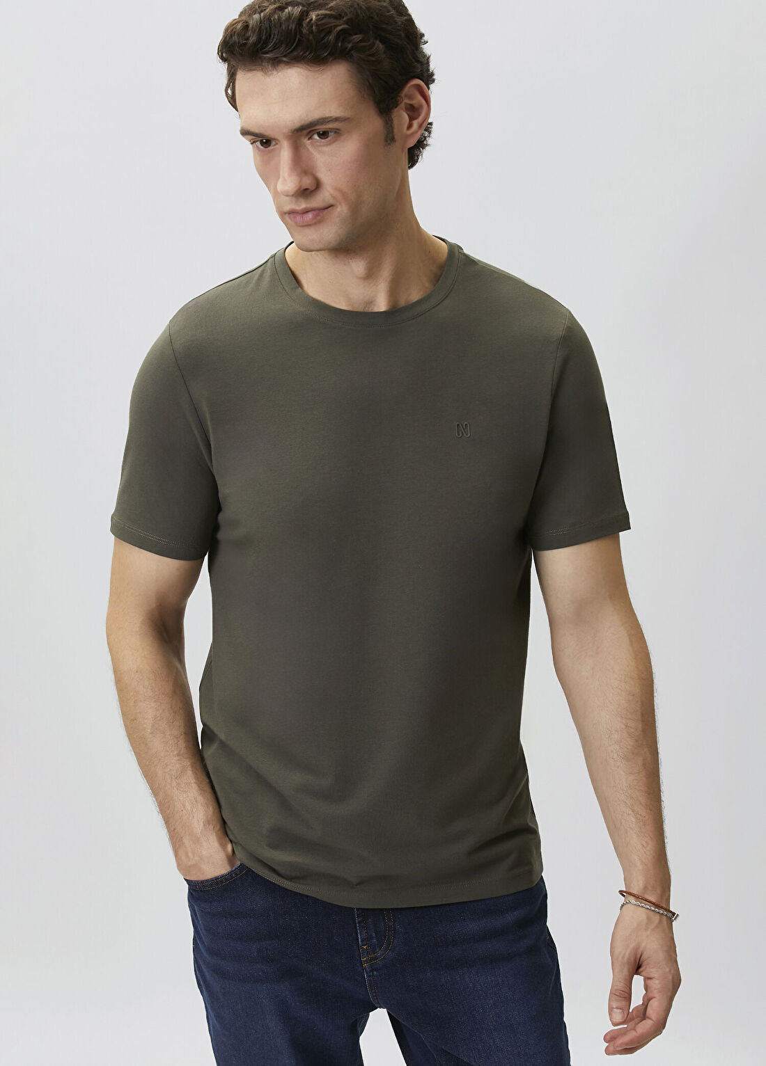 Network Haki Basic T-shirt görsel 2