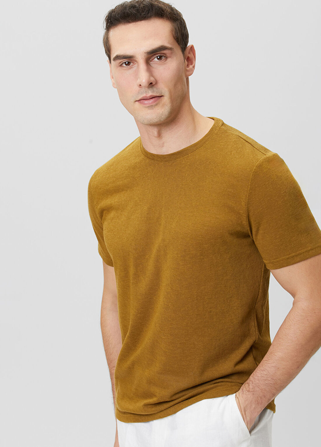 Network Yeşil Basic T-shirt görsel 4