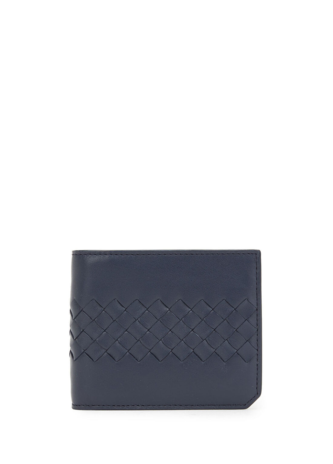 Bottega Veneta Lacivert Erkek Deri Cüzdan