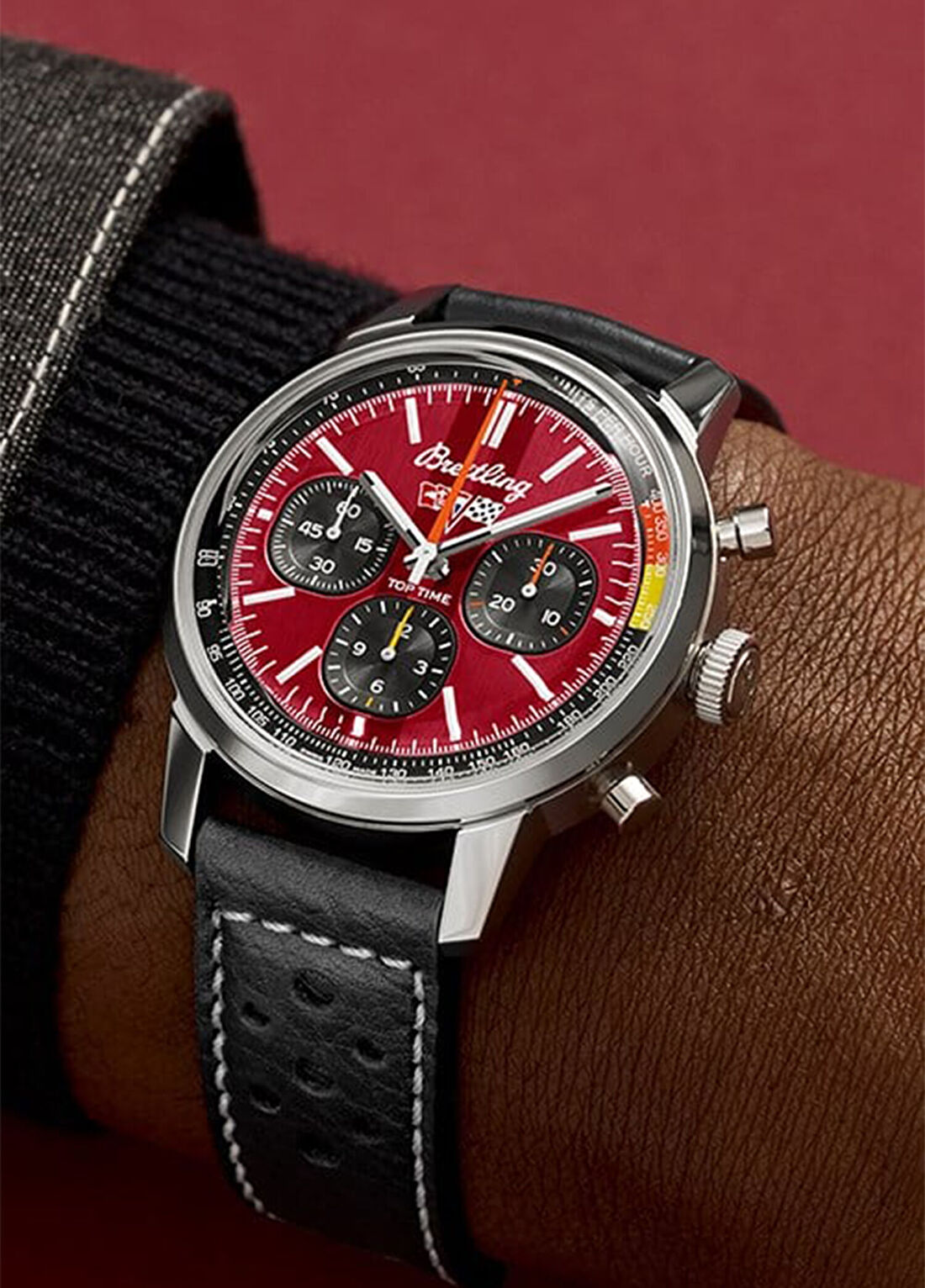 Breitling Top Time B01 Chevrolet Corvette Erkek Saat görsel 4