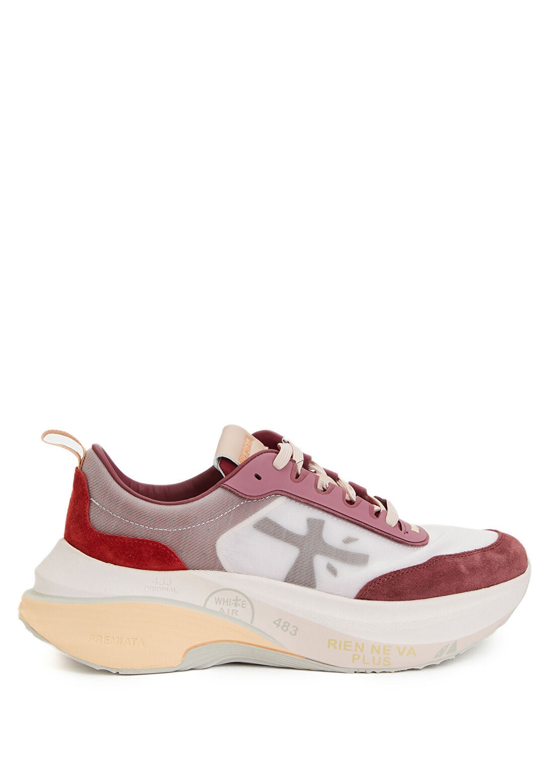 Premiata Hill Pembe Beyaz Kadın Sneaker