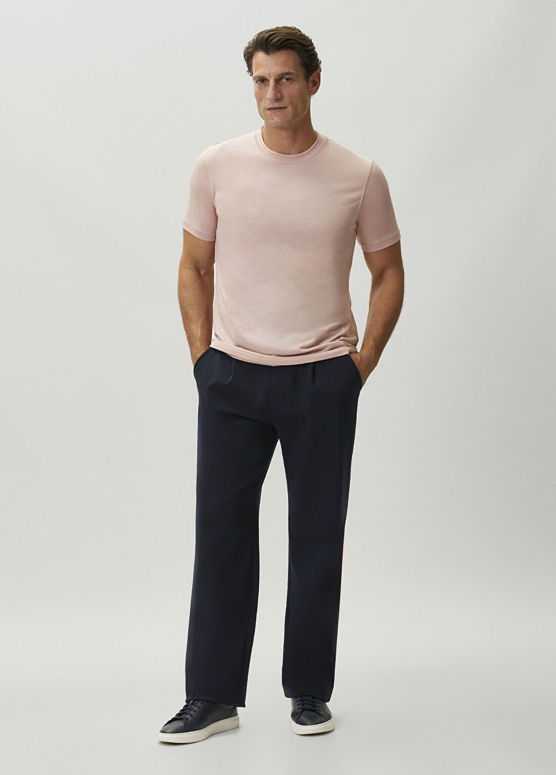 7 For All Mankind Lacivert Pilili Pantolon