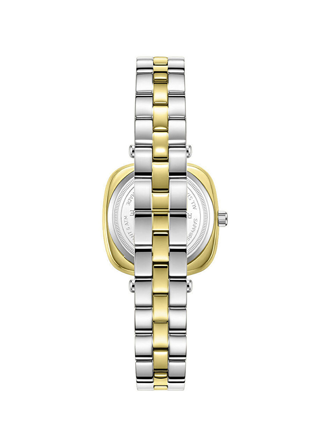 Roche Montre RML7002-02 Altın Rengi Metalik Gri Çelik Kadın Kol Saati görsel 4