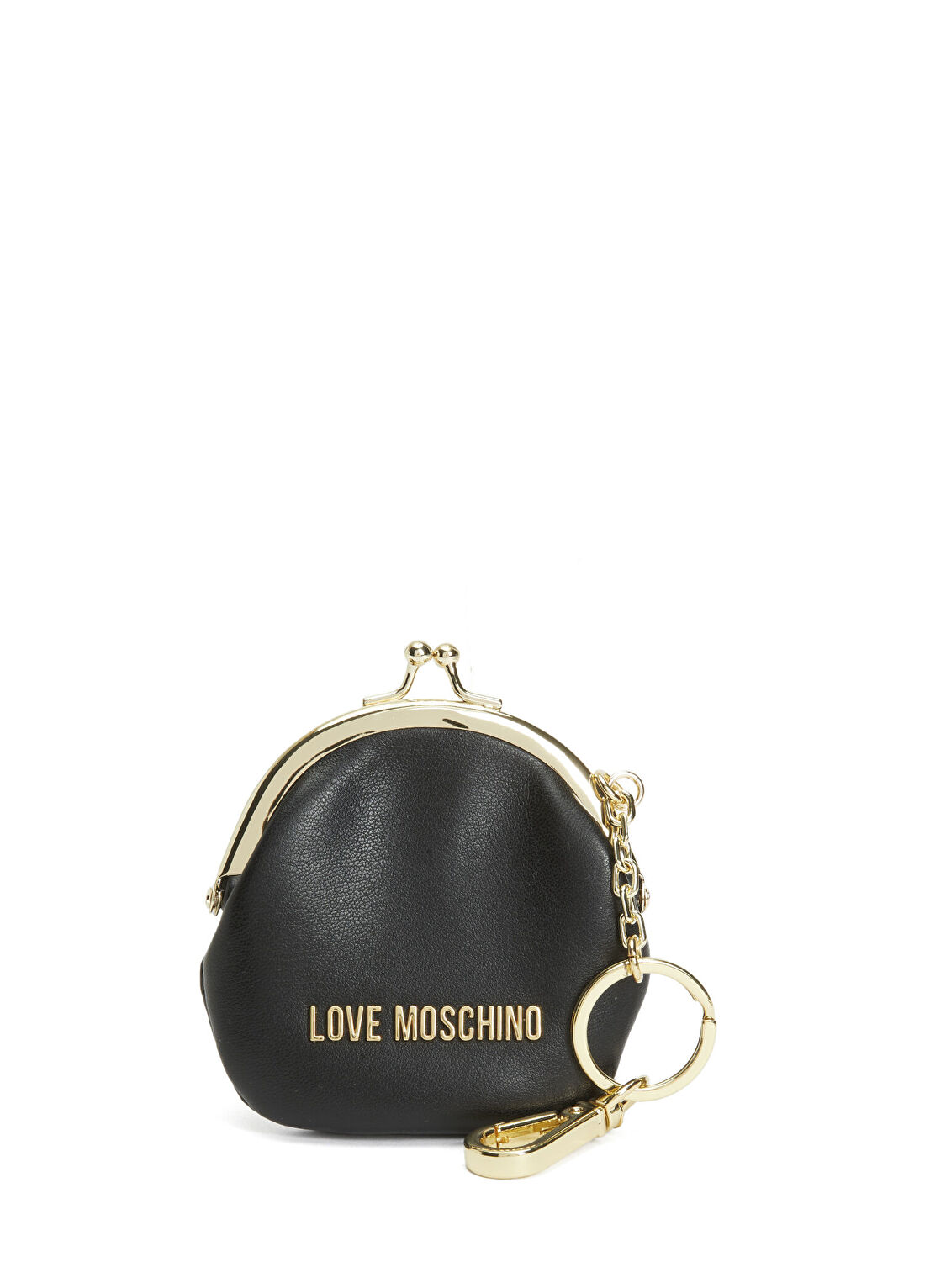 Love Moschino Siyah Logolu Çanta Aksesuarı