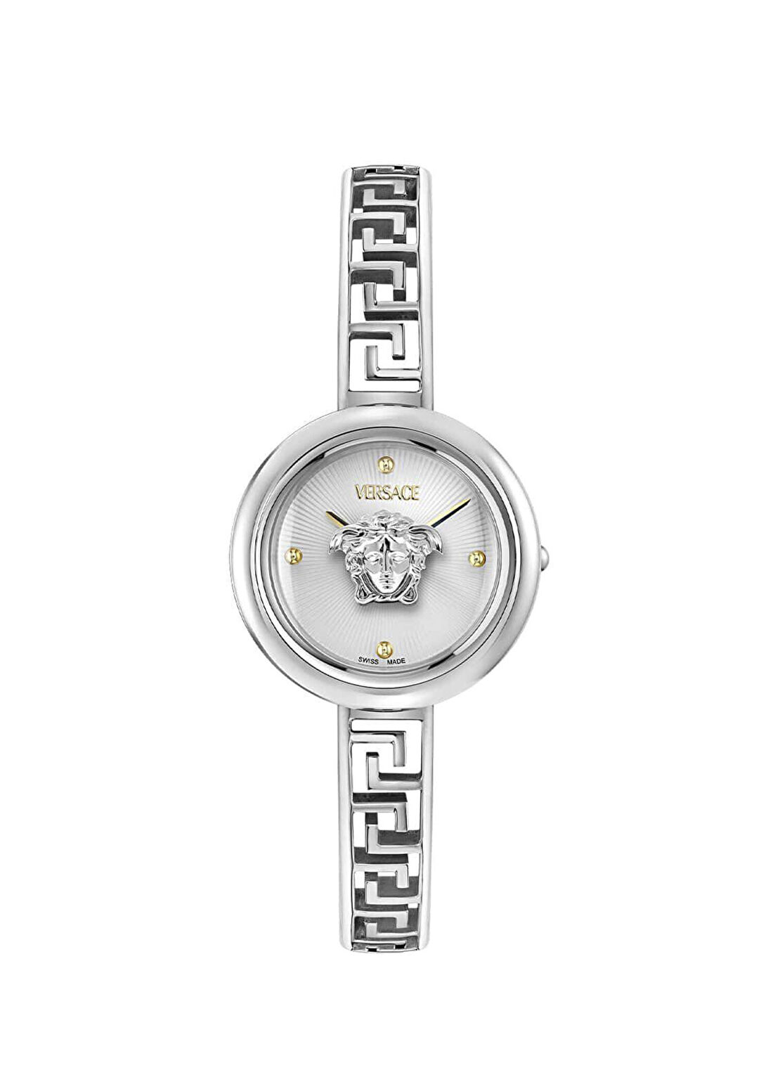 Versace VRSCVE5F00126 Metalik Gri Çelik Kadın Kol Saati