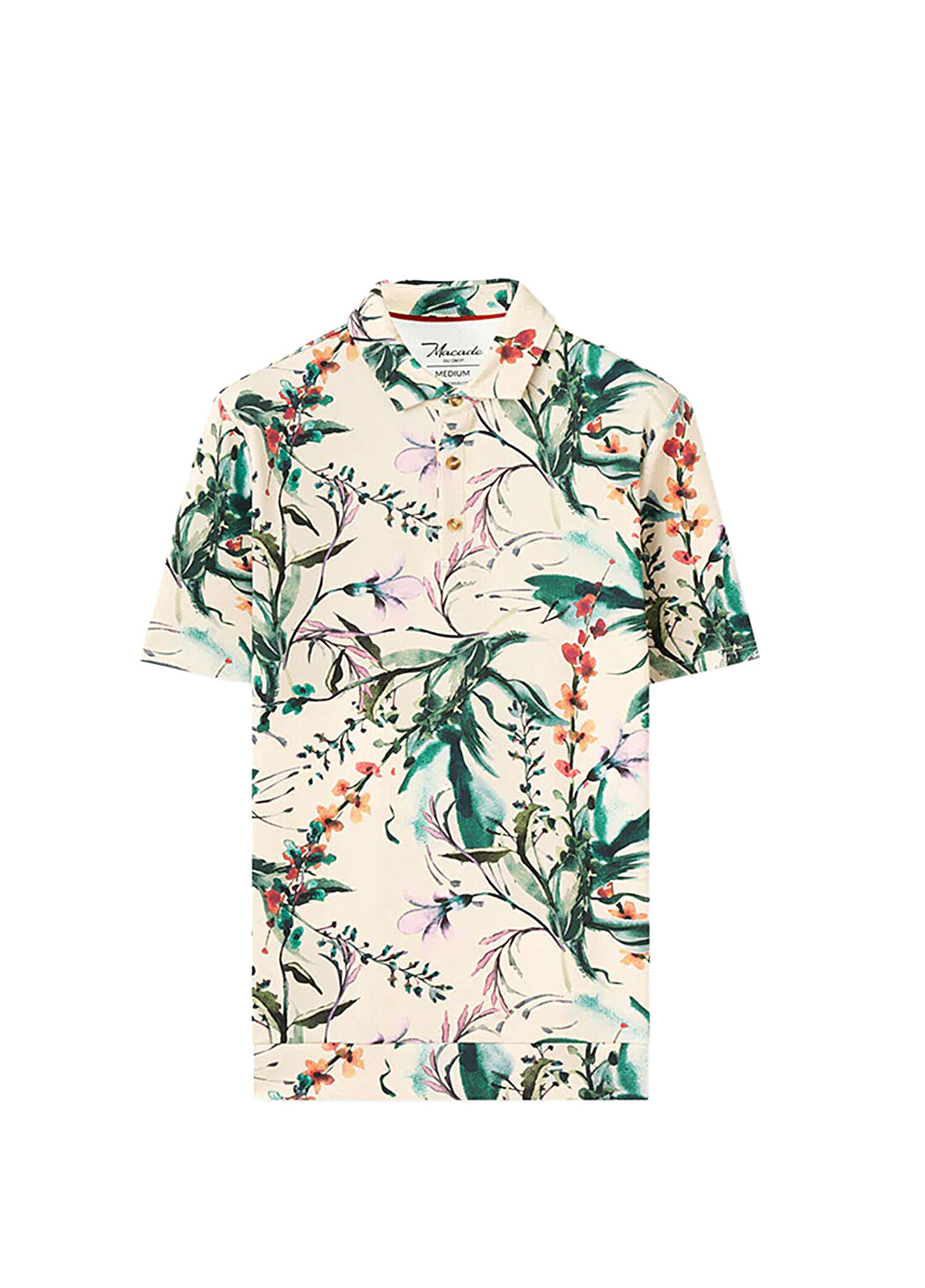 Macade Golf Badlands TX Relaxed Polo Yaka Kısa Kollu Erkek Spor T-Shirt