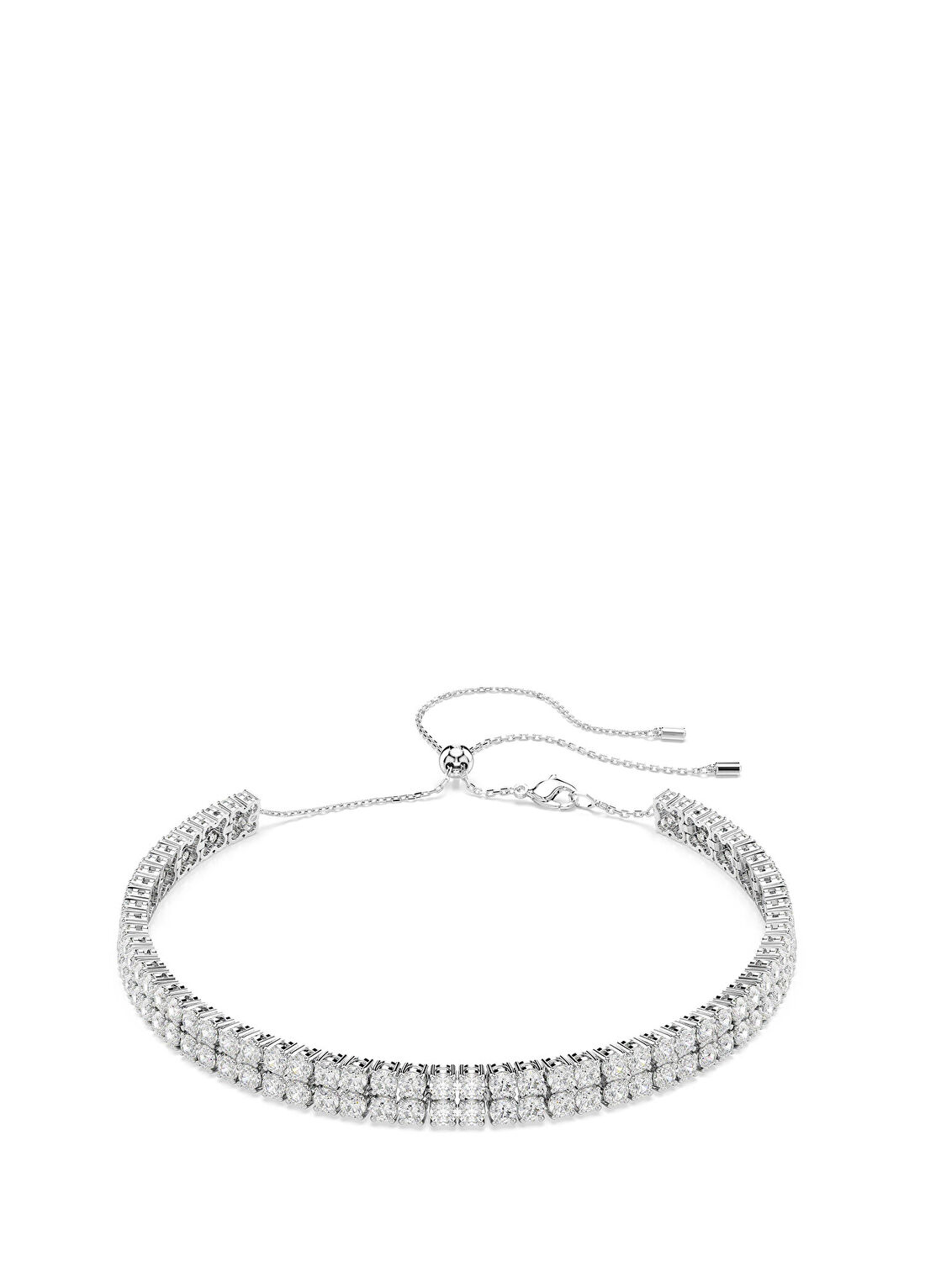 Swarovski Matrıx Choker L Whıte Rhs Kadın Kolye