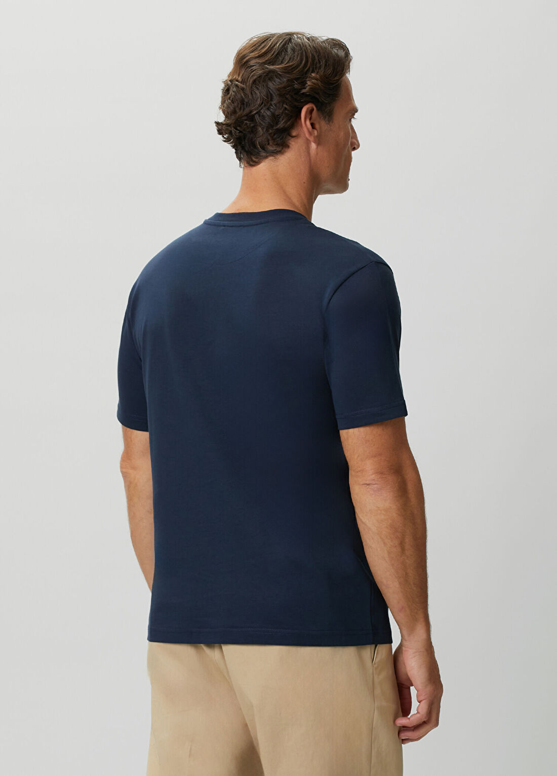 Etro Lacivert T-shirt görsel 4
