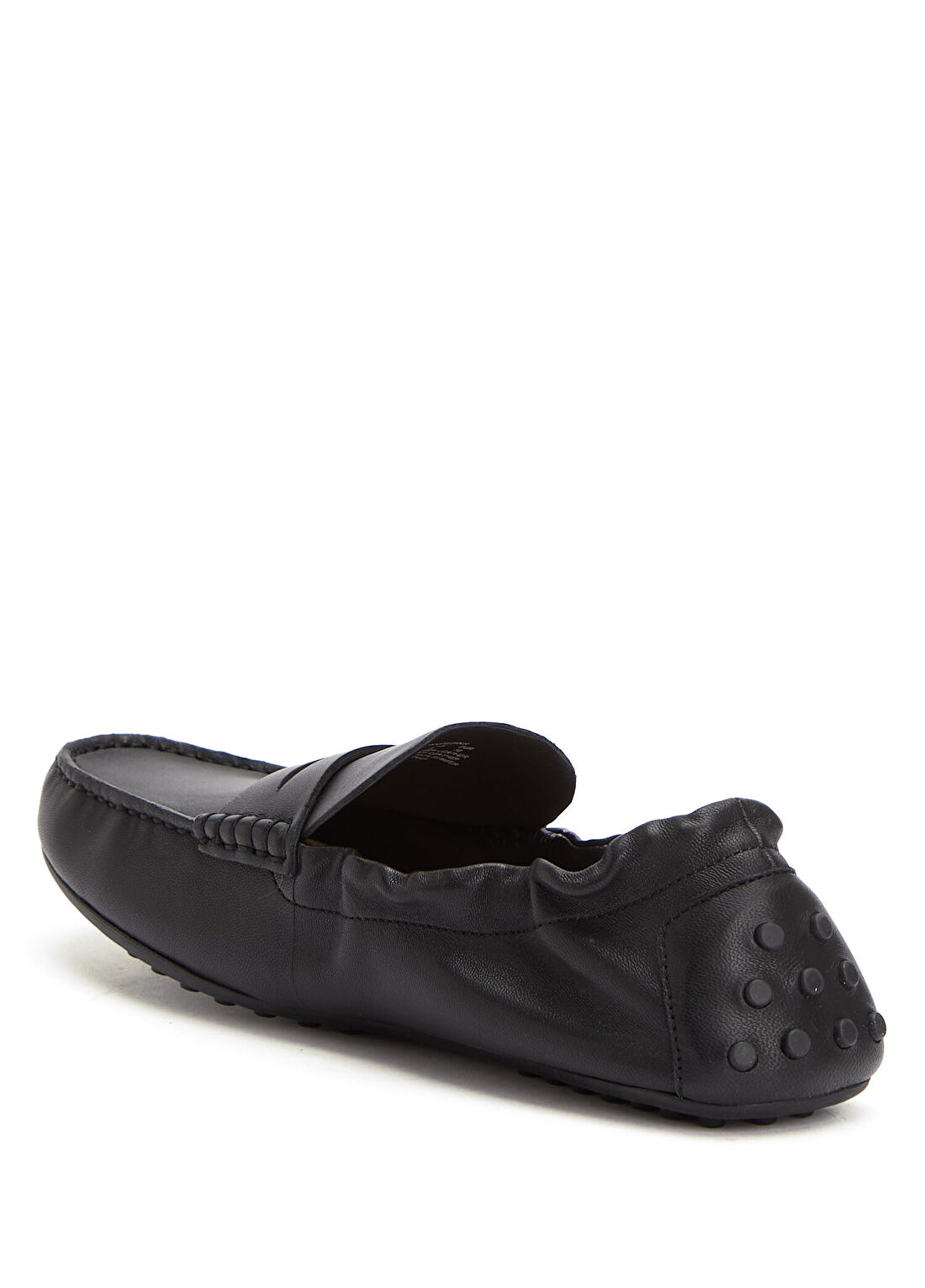 Lauren Ralph Lauren Wynnie Siyah Kadın Deri Loafer görsel 3
