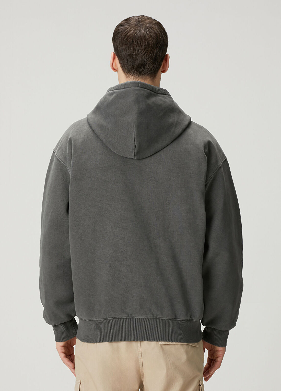 Carhartt WIP Vista Siyah Kapüşonlu Sweatshirt görsel 4