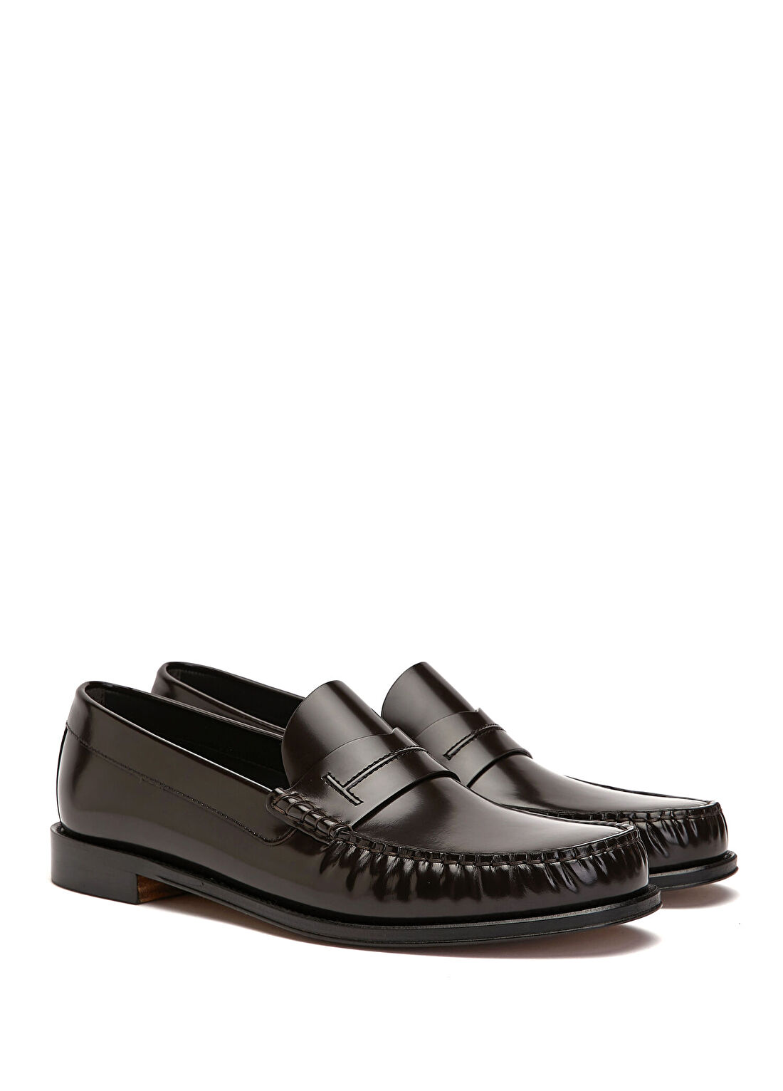 Tom Ford Kahverengi Erkek Deri Loafer görsel 2
