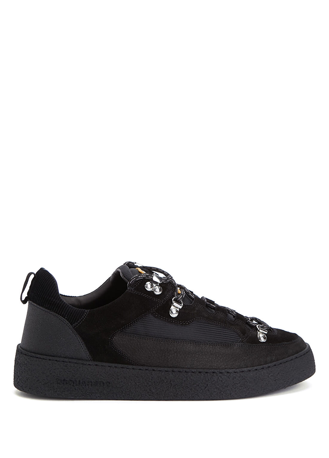 Dsquared2 Rapper's Delight Siyah Erkek Deri Sneaker
