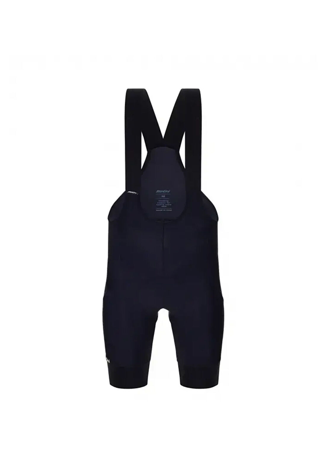 Santini Nova Absolute Siyah Askılı Kısa Unisex Bisiklet Taytı