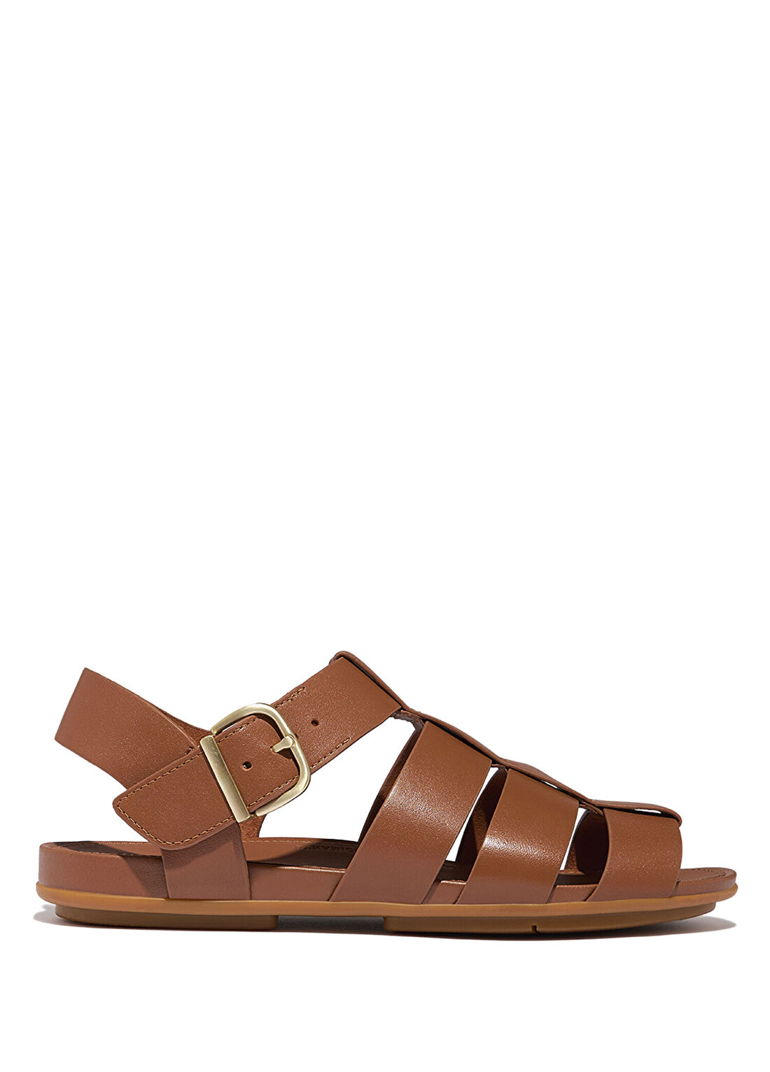 FitFlop A4B-001/C15 Gracie Fisherman Taba Deri Kadın Sandalet