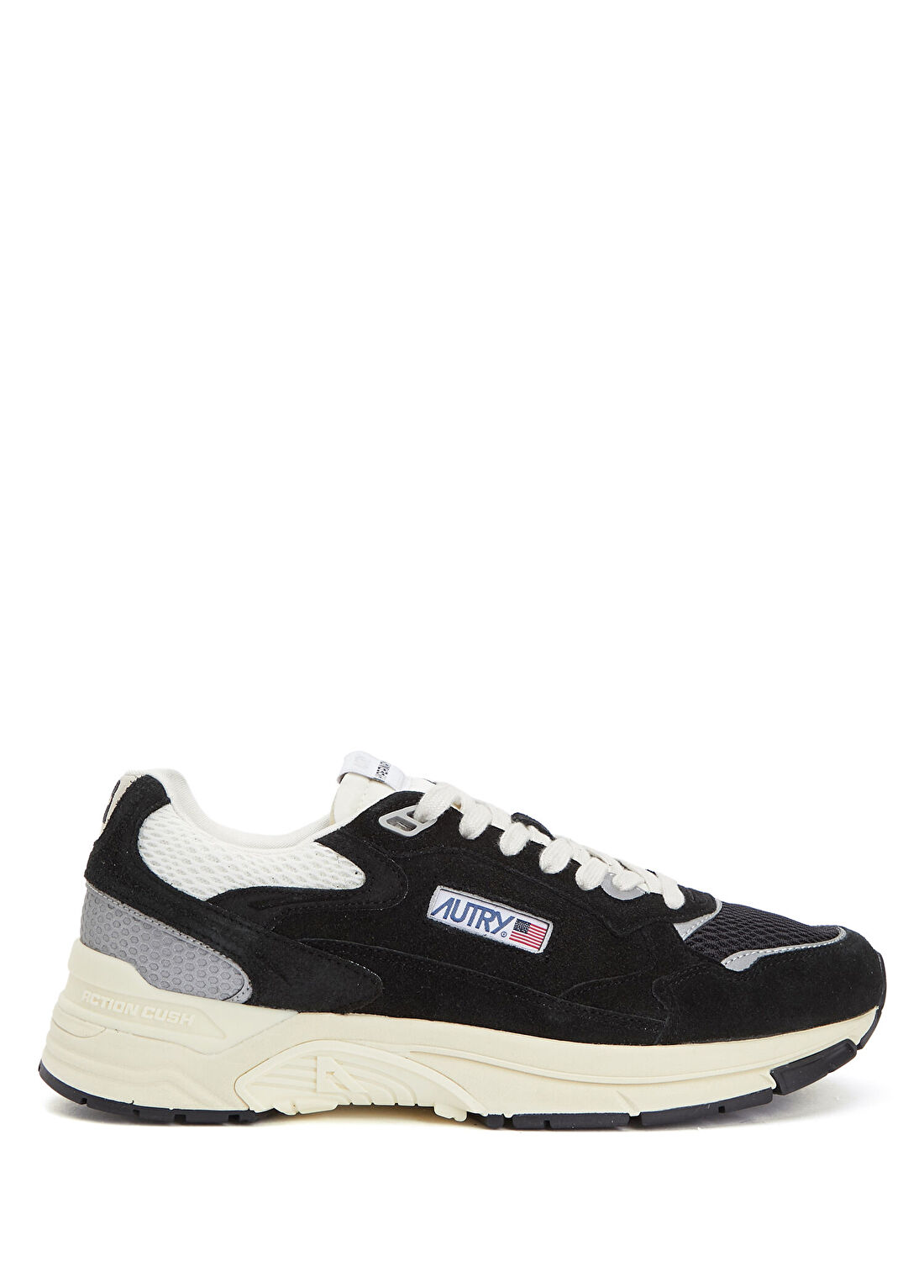 Autry Hyperway Siyah Erkek Deri Sneaker
