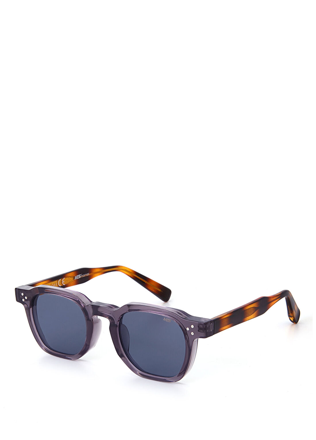 Mess Frames Lowkey Shadow Mor Asetat Unisex Güneş Gözlüğü görsel 2