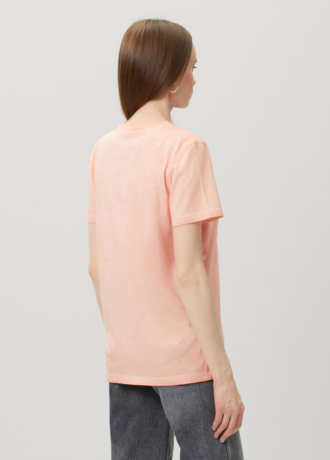 Guess Jersey Oversize Fit T-shirt görsel 4