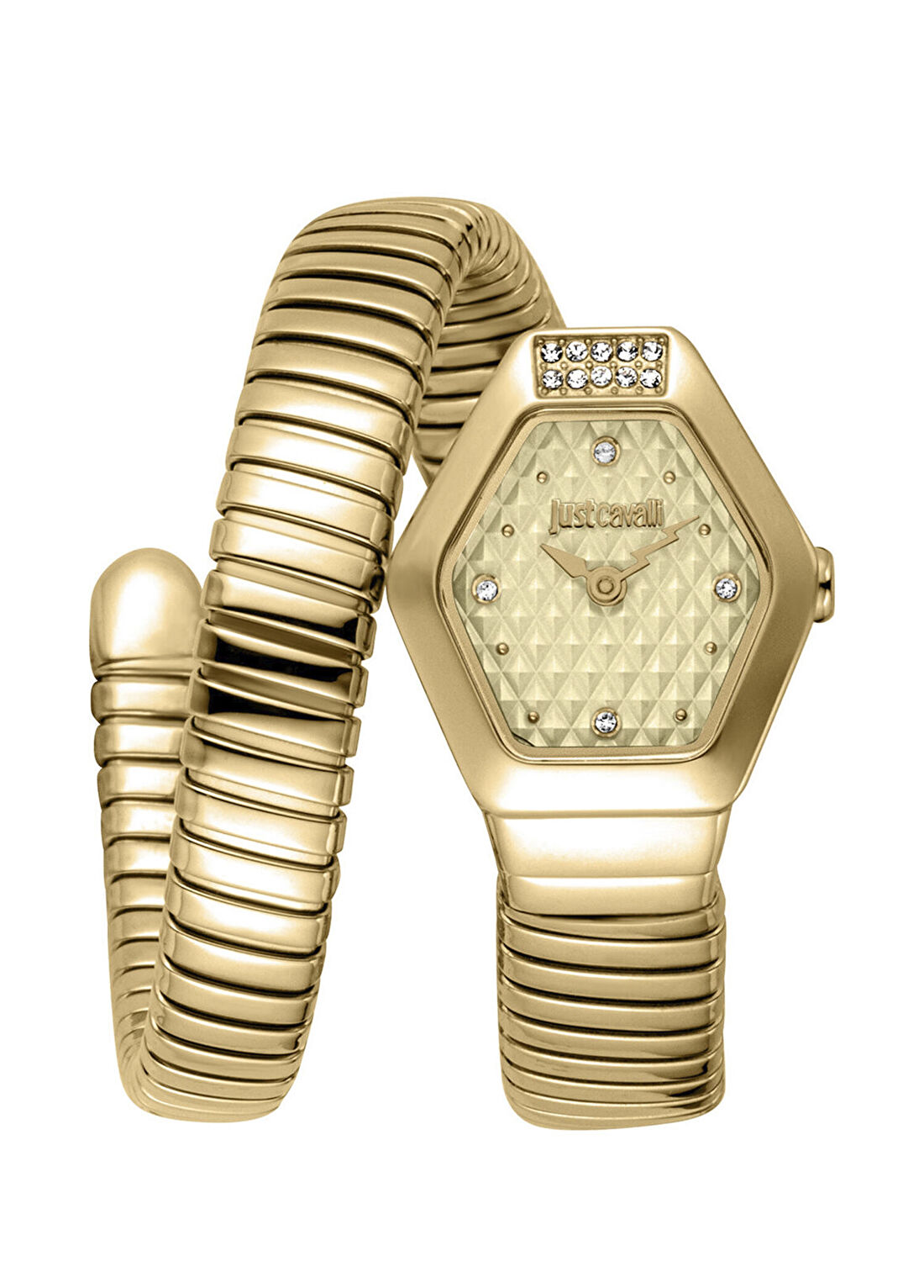Just Cavalli JC1L394M0025 Amanta Altın Rengi Çelik Kadın Kol Saati