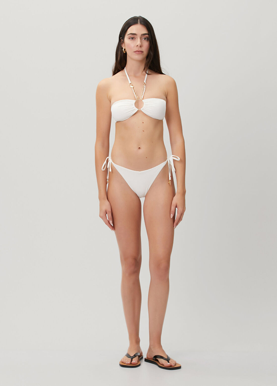 Guess Marisol Beyaz Bikini Üstü görsel 2