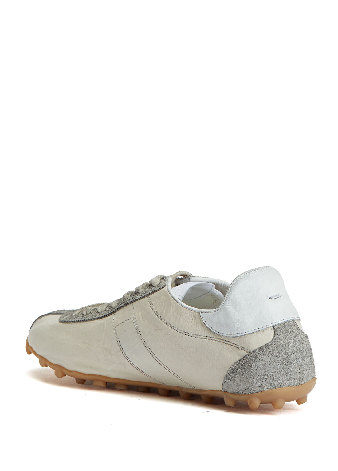 Maison Margiela Sprinters Ekru Kadın Deri Sneaker görsel 3