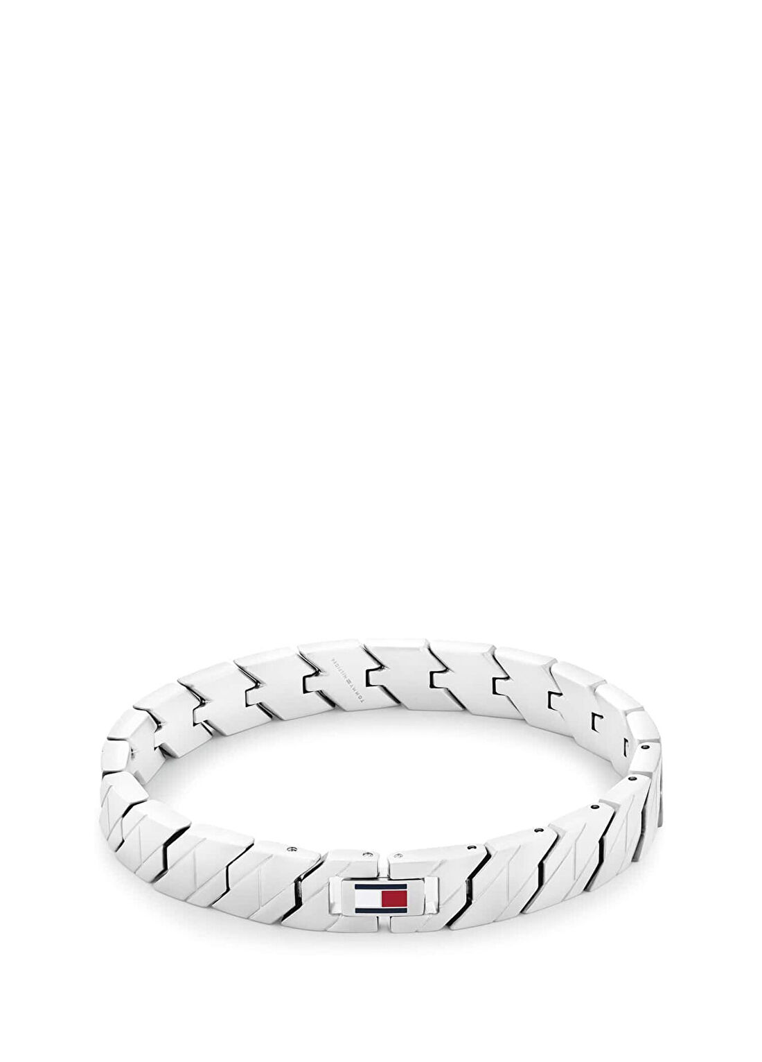 Tommy Hilfiger THJ2790619 Metalik Gri Çelik Erkek Bileklik