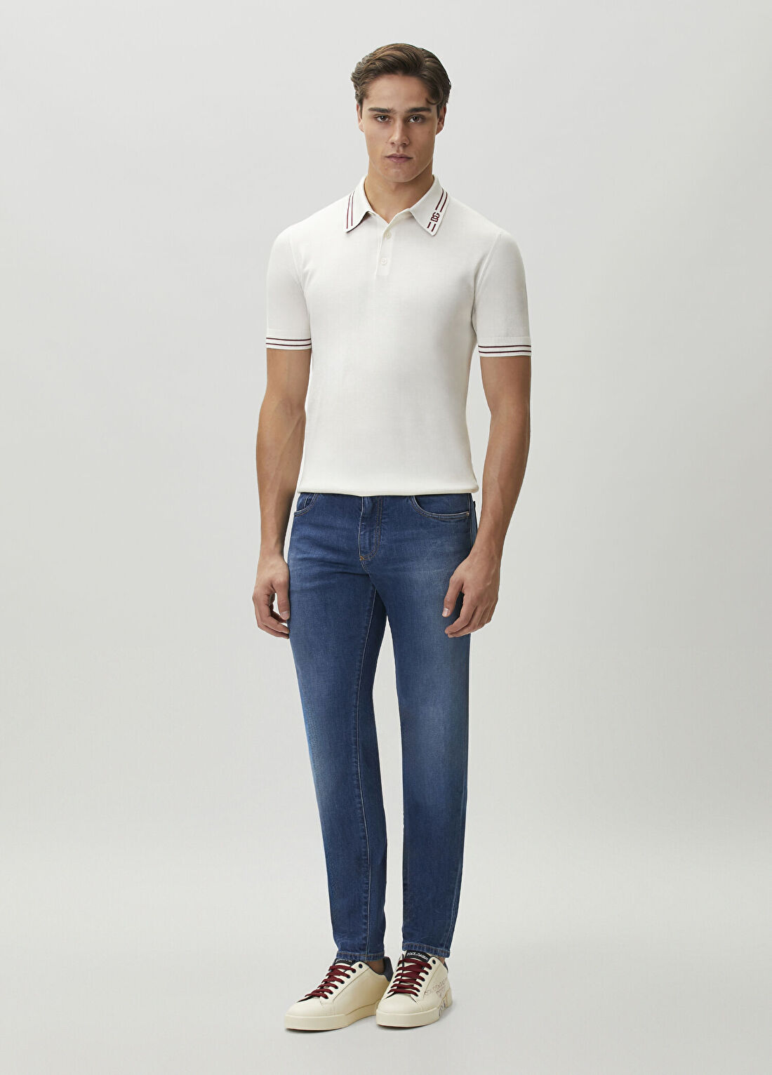 Dolce&Gabbana Slim Fit Mavi Jean Pantolon
