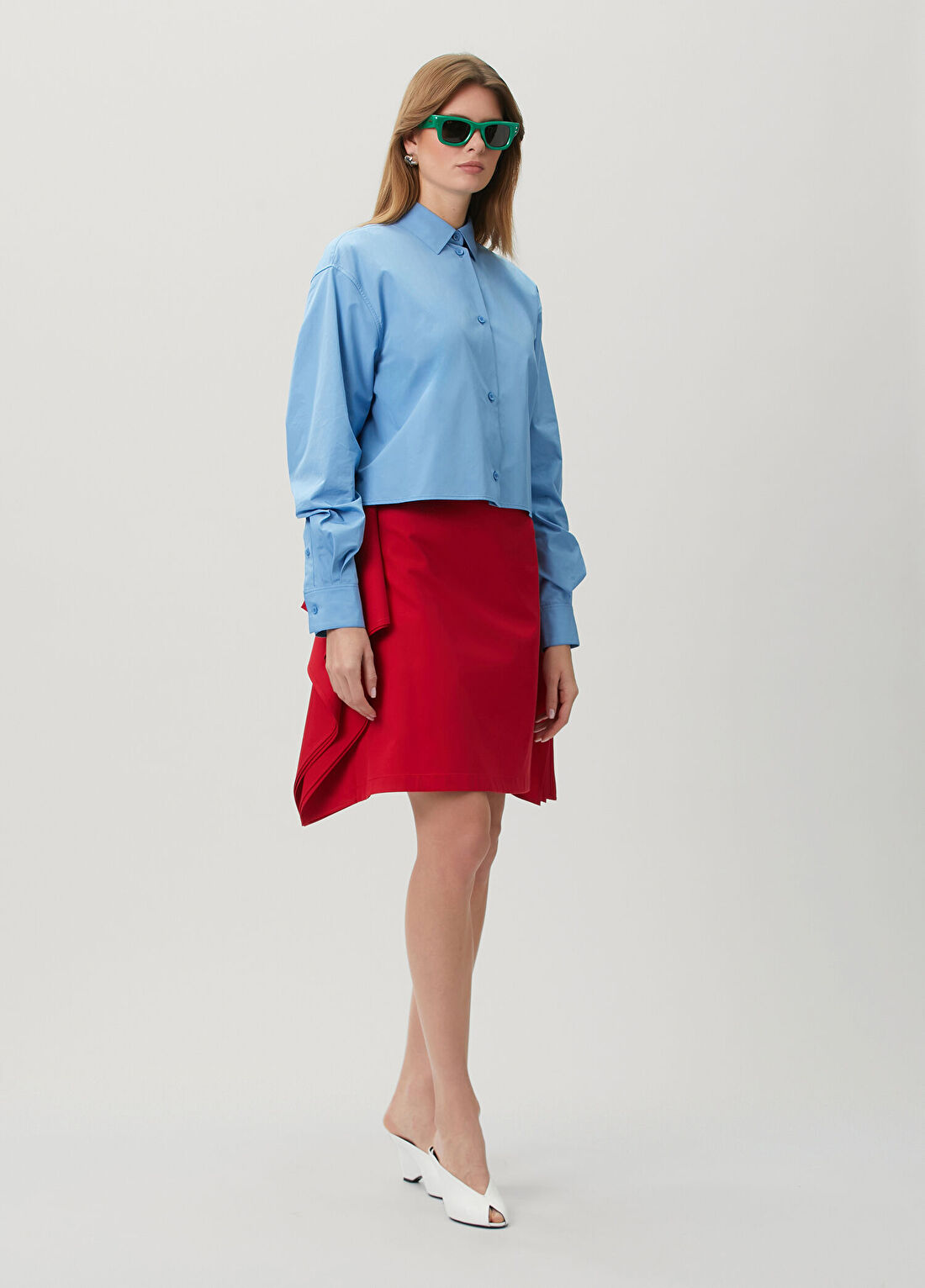Loewe Relaxed Fit Mavi Gömlek görsel 2