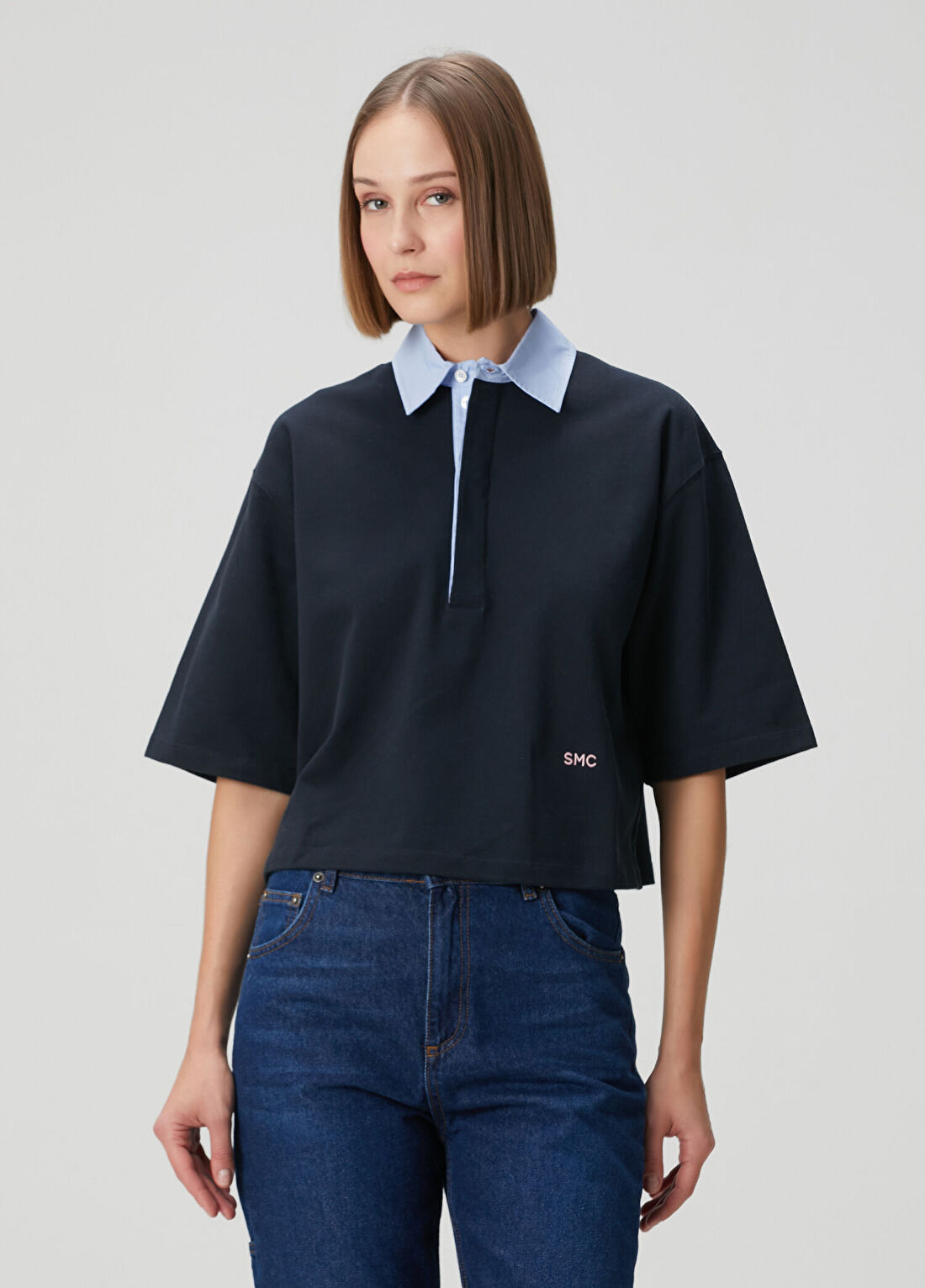 Stella McCartney Lacivert T-shirt