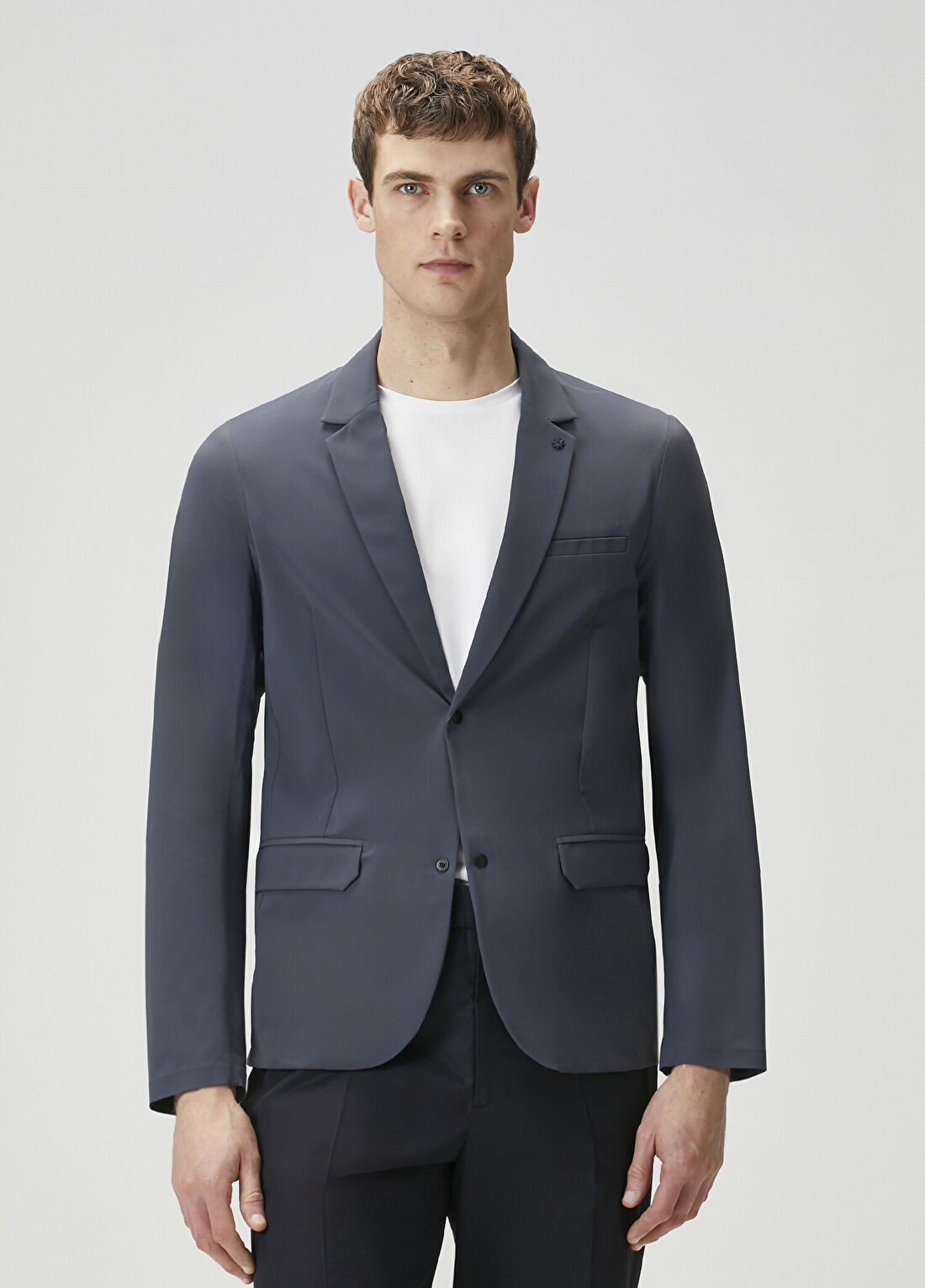 Isaora Airy Koyu Gri Blazer