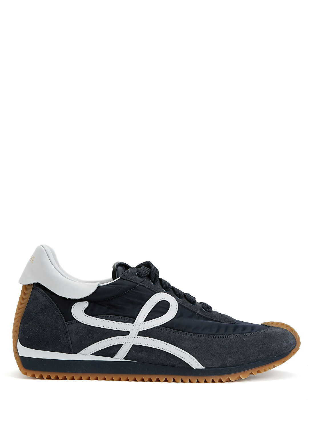 Loewe Flow Runner Lacivert Erkek Deri Sneaker