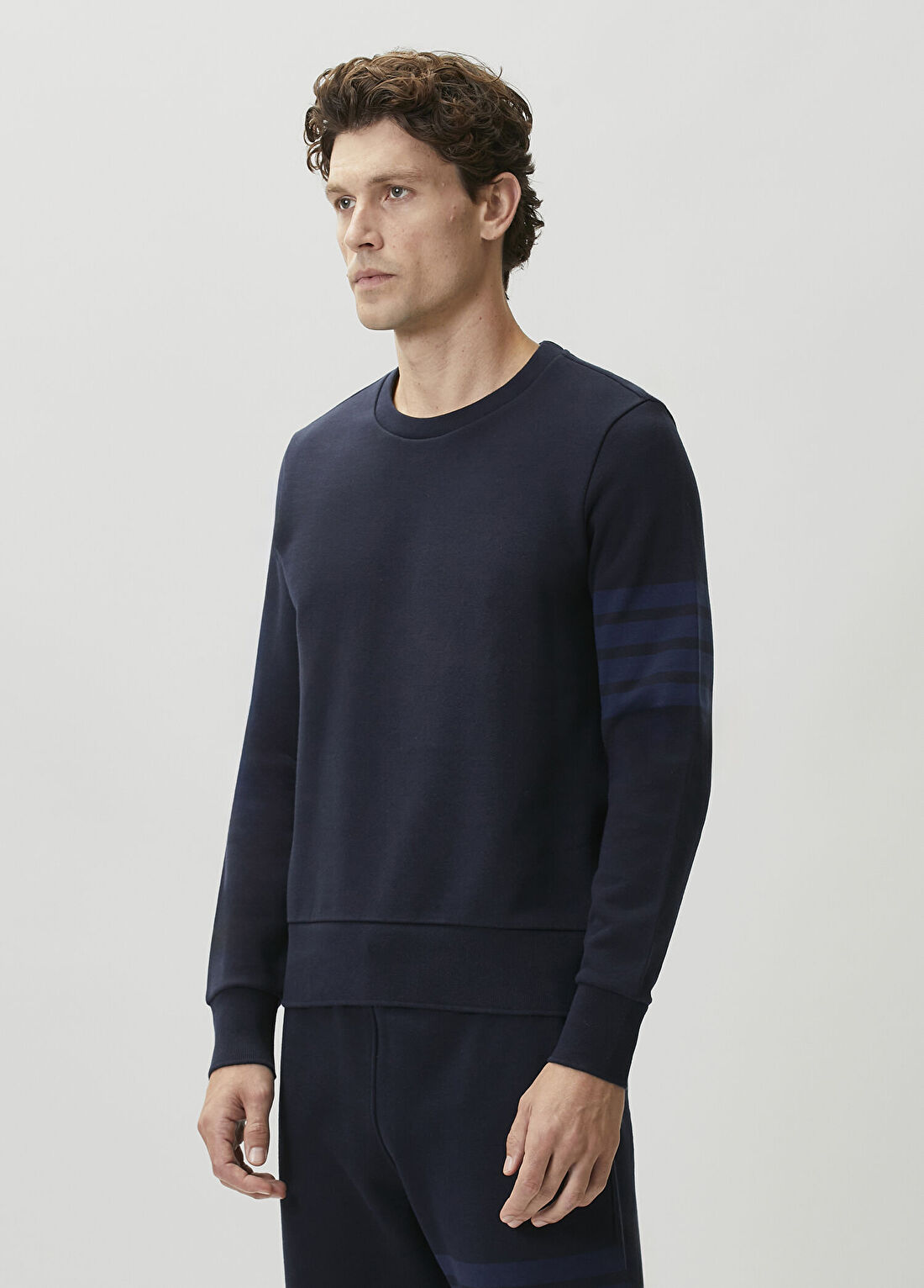 Thom Browne Lacivert Sweatshirt görsel 3