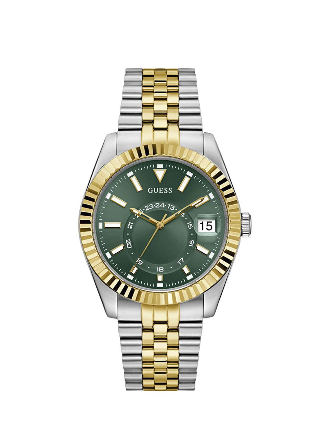 Guess GUGW0977G4 Altın Rengi Metalik Gri Çelik Erkek Kol Saati