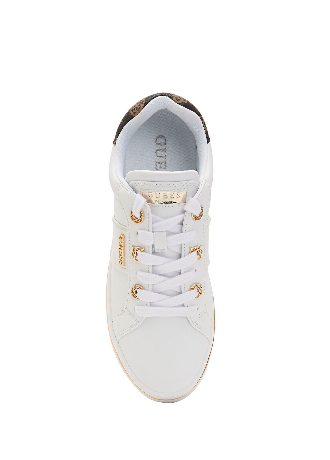 Guess Swole Beyaz Kadın Sneaker görsel 4