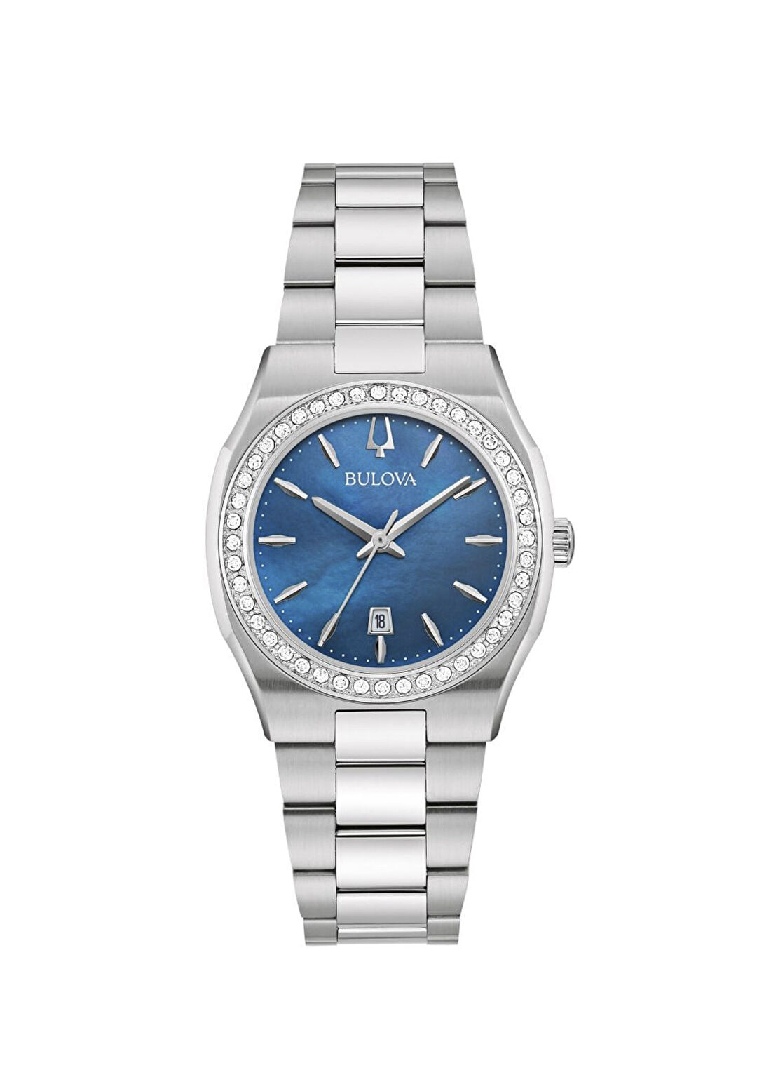 Bulova 96R246 Gri Çelik Kadın Kol Saati