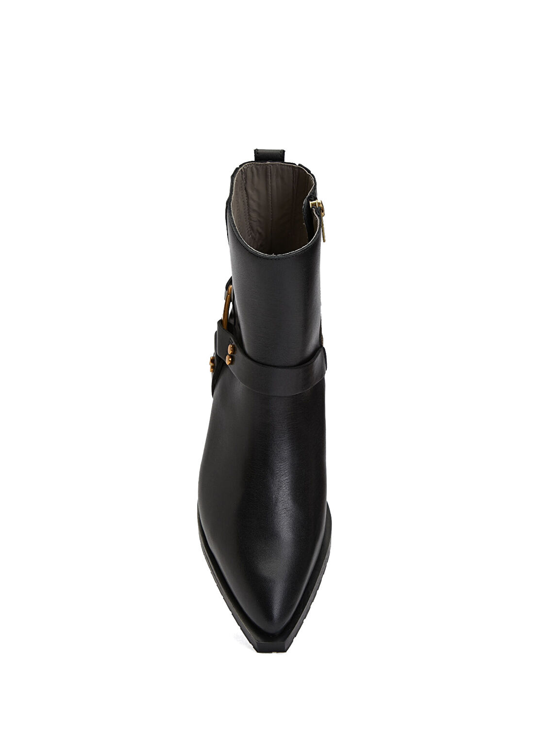 AllSaints Fox Siyah Kadın Deri Bot görsel 4