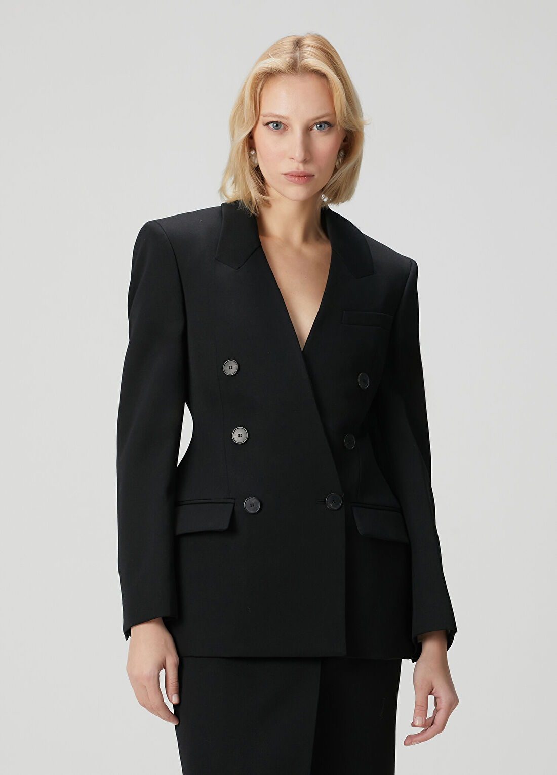 Givenchy Siyah Yün Blazer