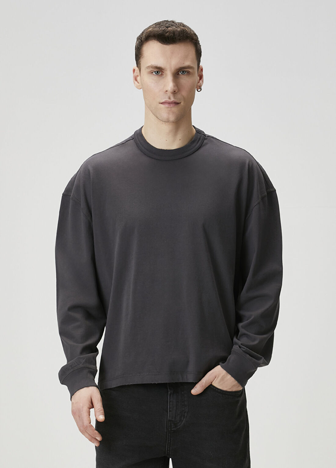 AllSaints Cole Antrasit Sweatshirt