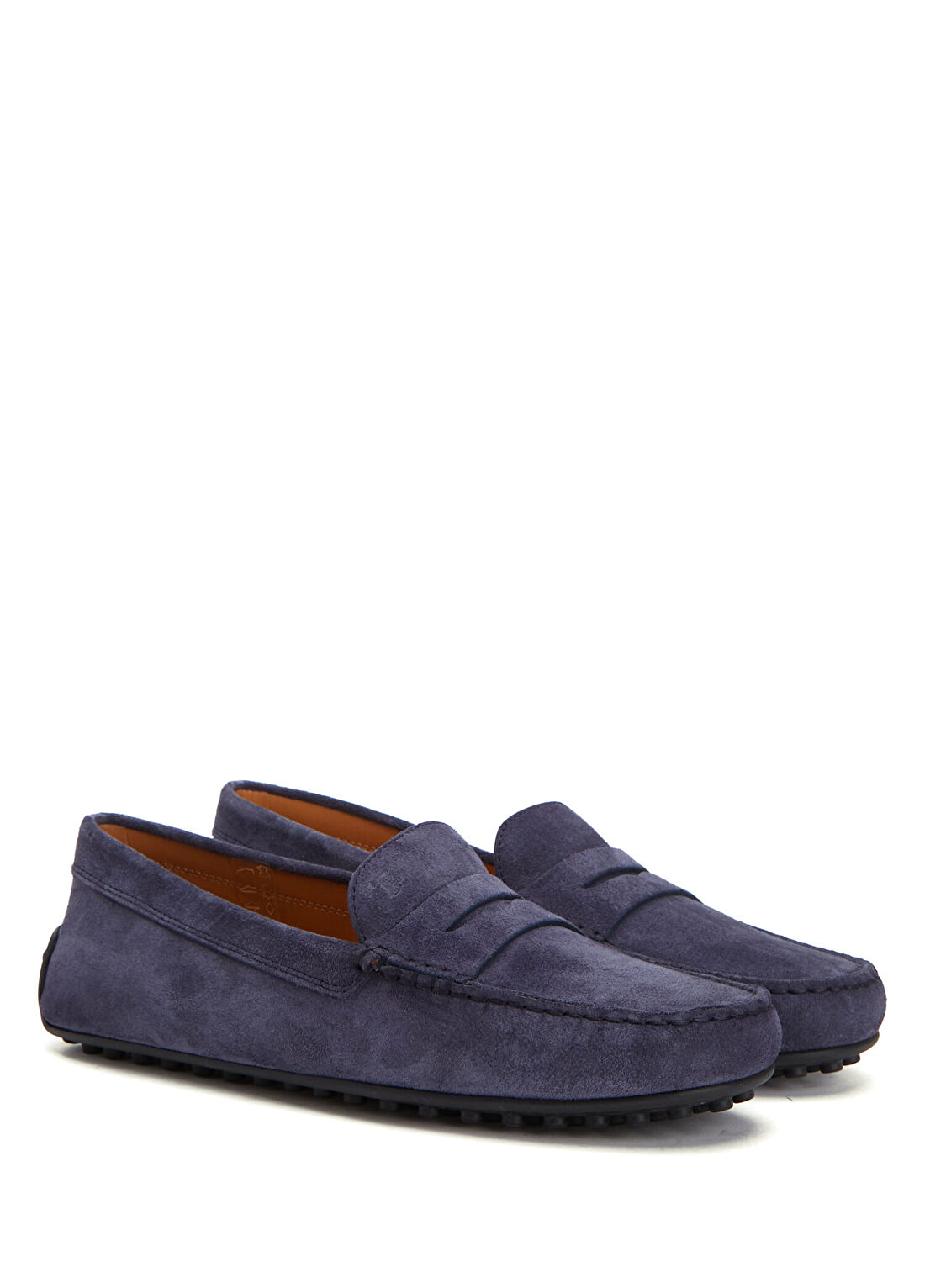 Tod's Lacivert Kadın Süet Loafer görsel 2