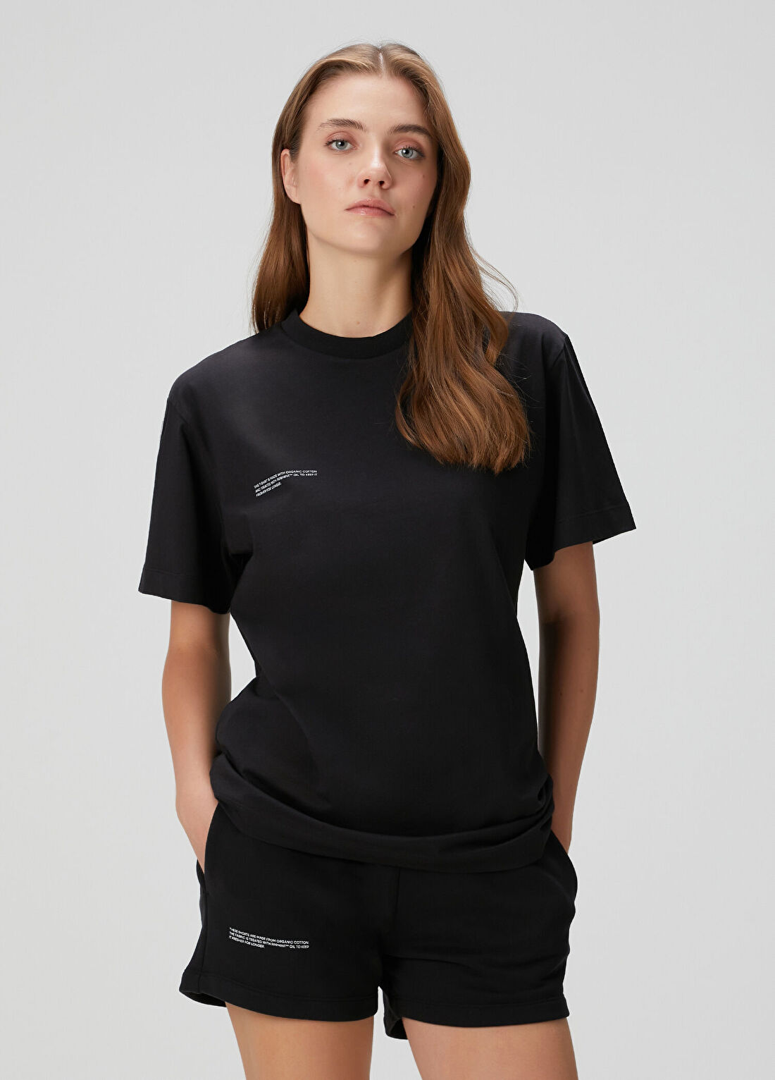 Pangaia Siyah T-shirt