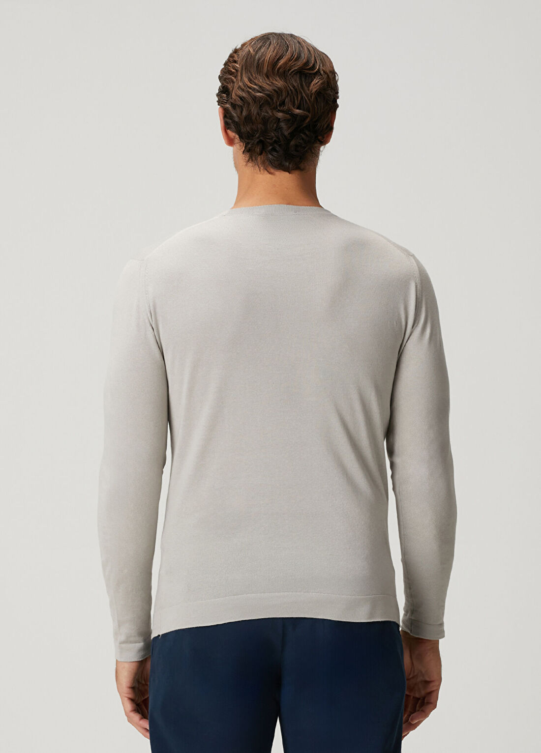 John Smedley Weath Krem Kazak görsel 4