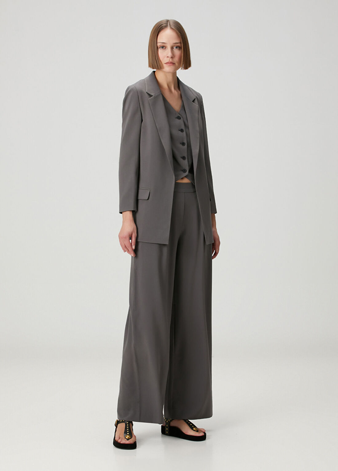 AllSaints Aleida Vizon Blazer görsel 2