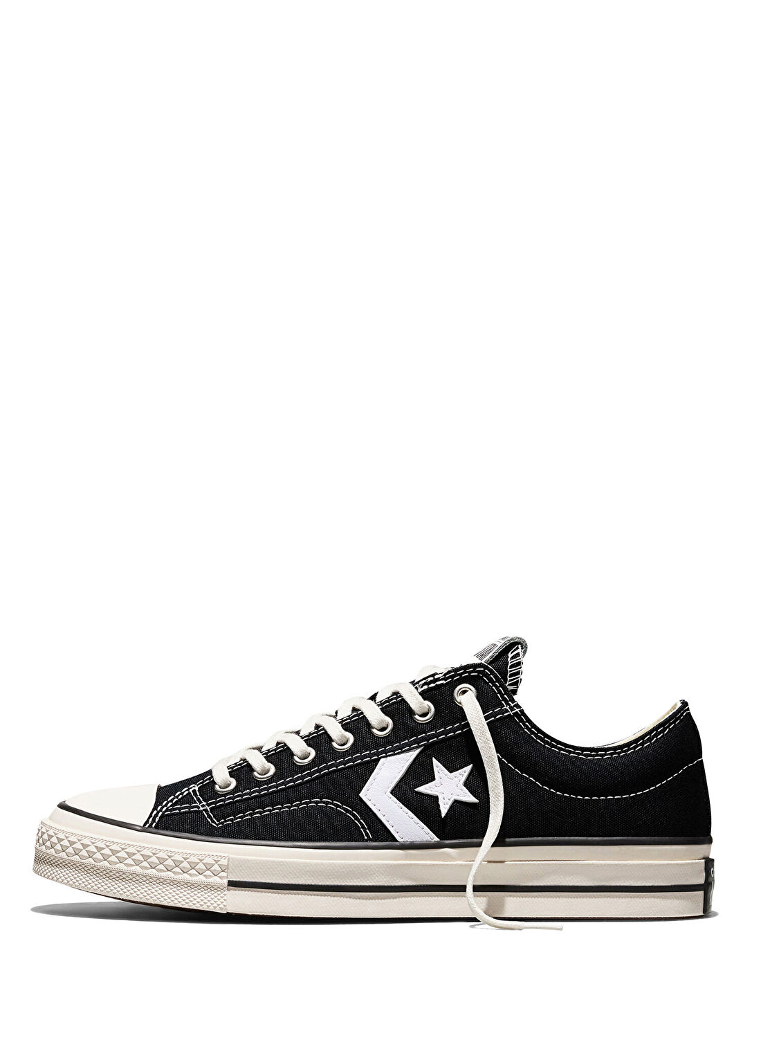 Converse Star Player 76 Premium Siyah Unisex Sneaker görsel 4