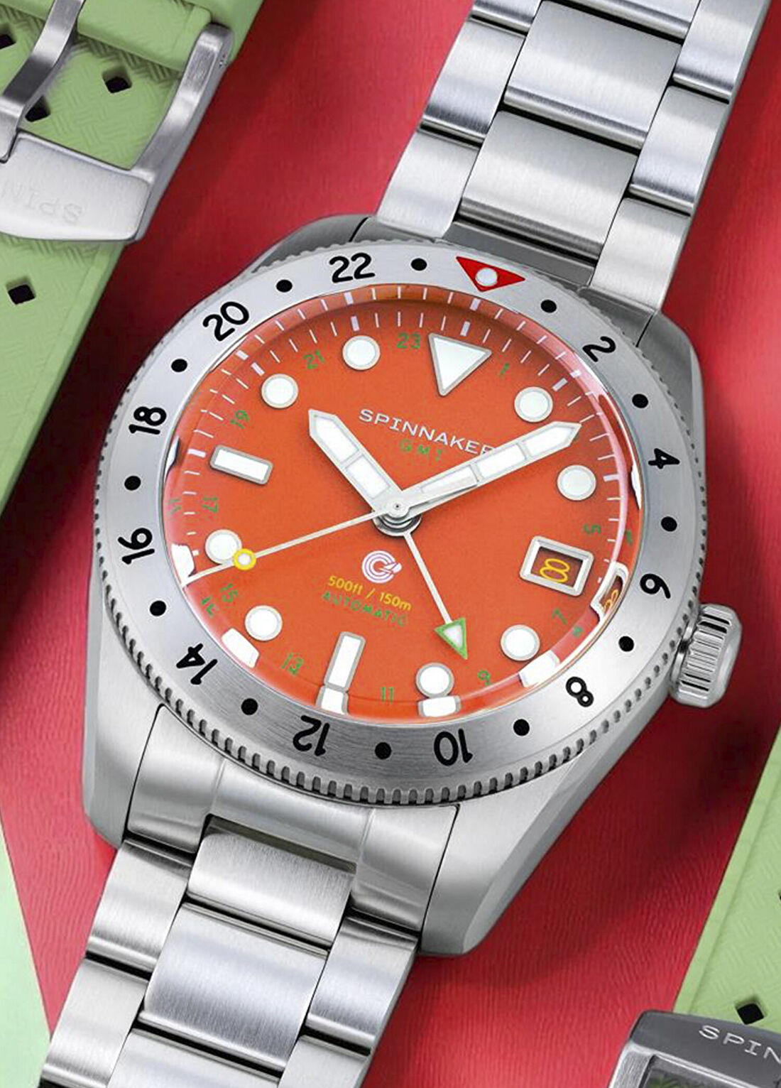 Spinnaker SP-5157-33 Metalik Gri Çelik Erkek Kol Saati görsel 3