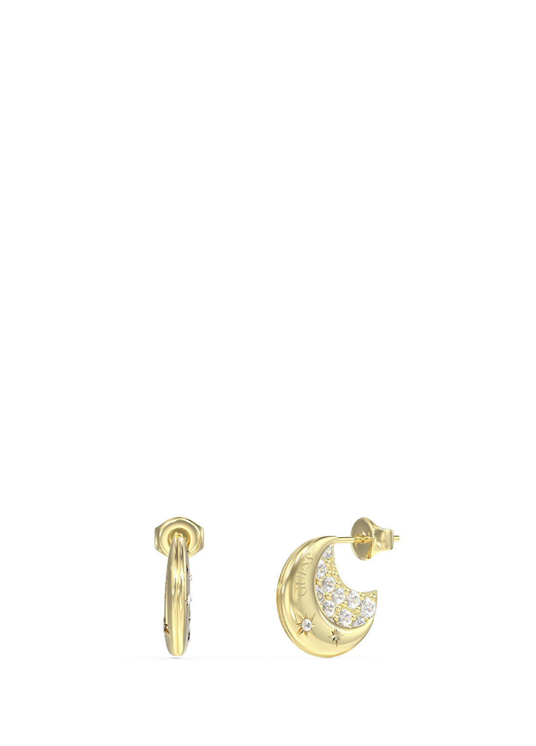 Guess JGUJUBE06229JWYGTU Taşlı Altın Rengi Çelik Kadın Küpe