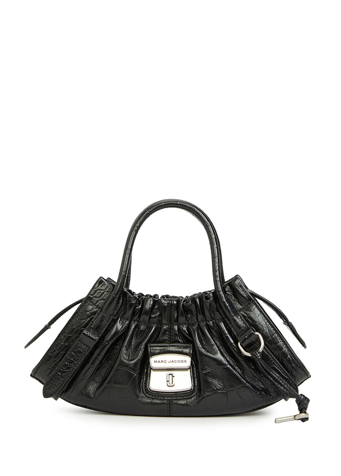 Marc Jacobs Croc Cristina Small Siyah Kadın Deri Çanta