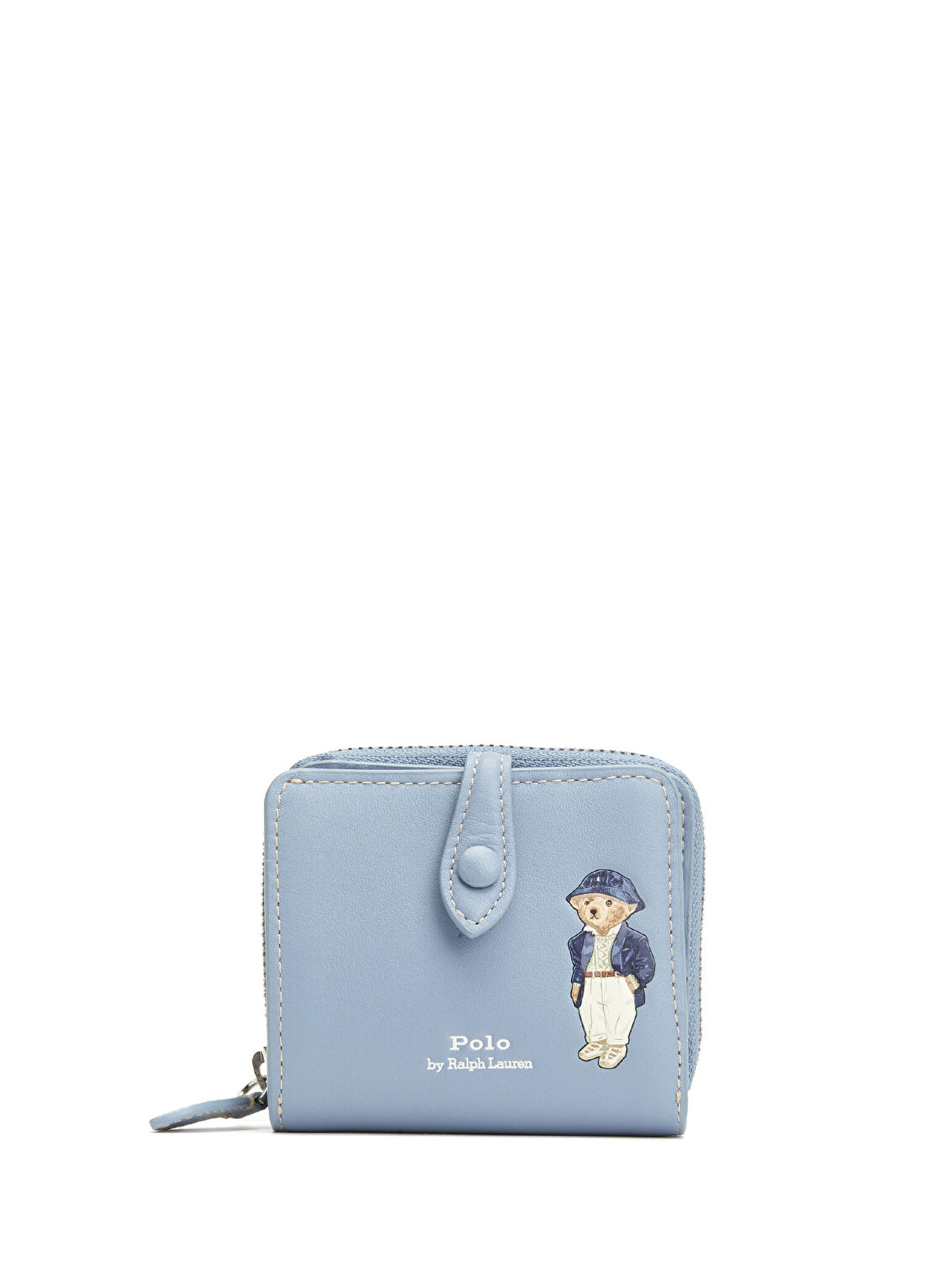 Polo Ralph Lauren Açık Mavi Kadın Deri Cüzdan