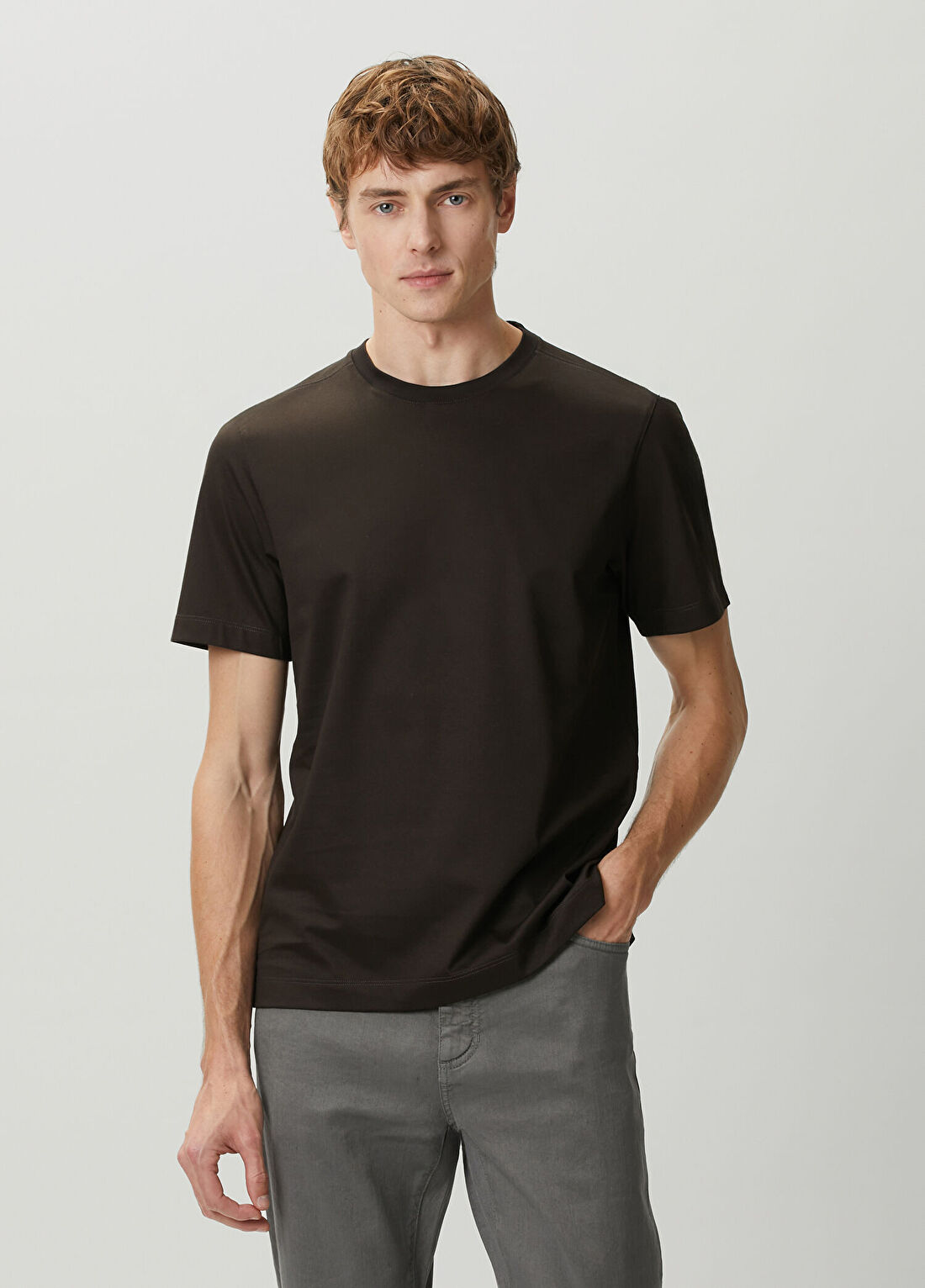 Zegna Kahverengi T-shirt